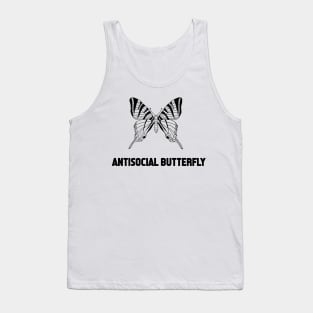 Antisocial butterfly Tank Top
